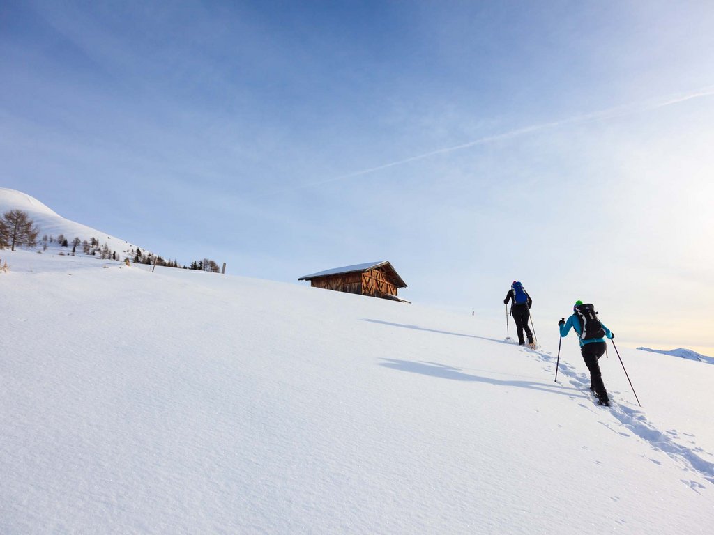 Winter hiking in Val Passiria/Passeiertal