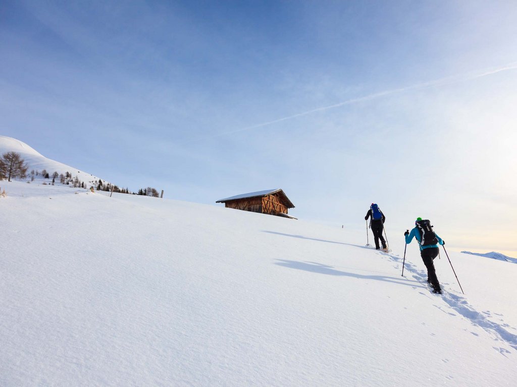 Ciaspolare in Alto Adige