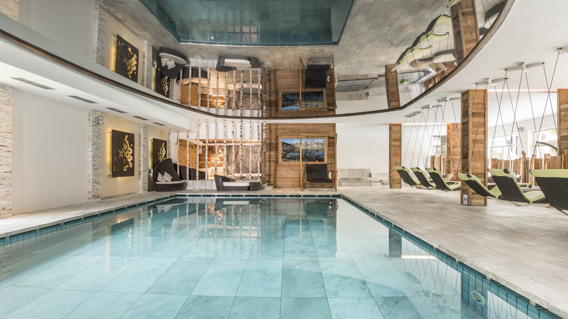 Le piscine e le saune dello Stroblhof