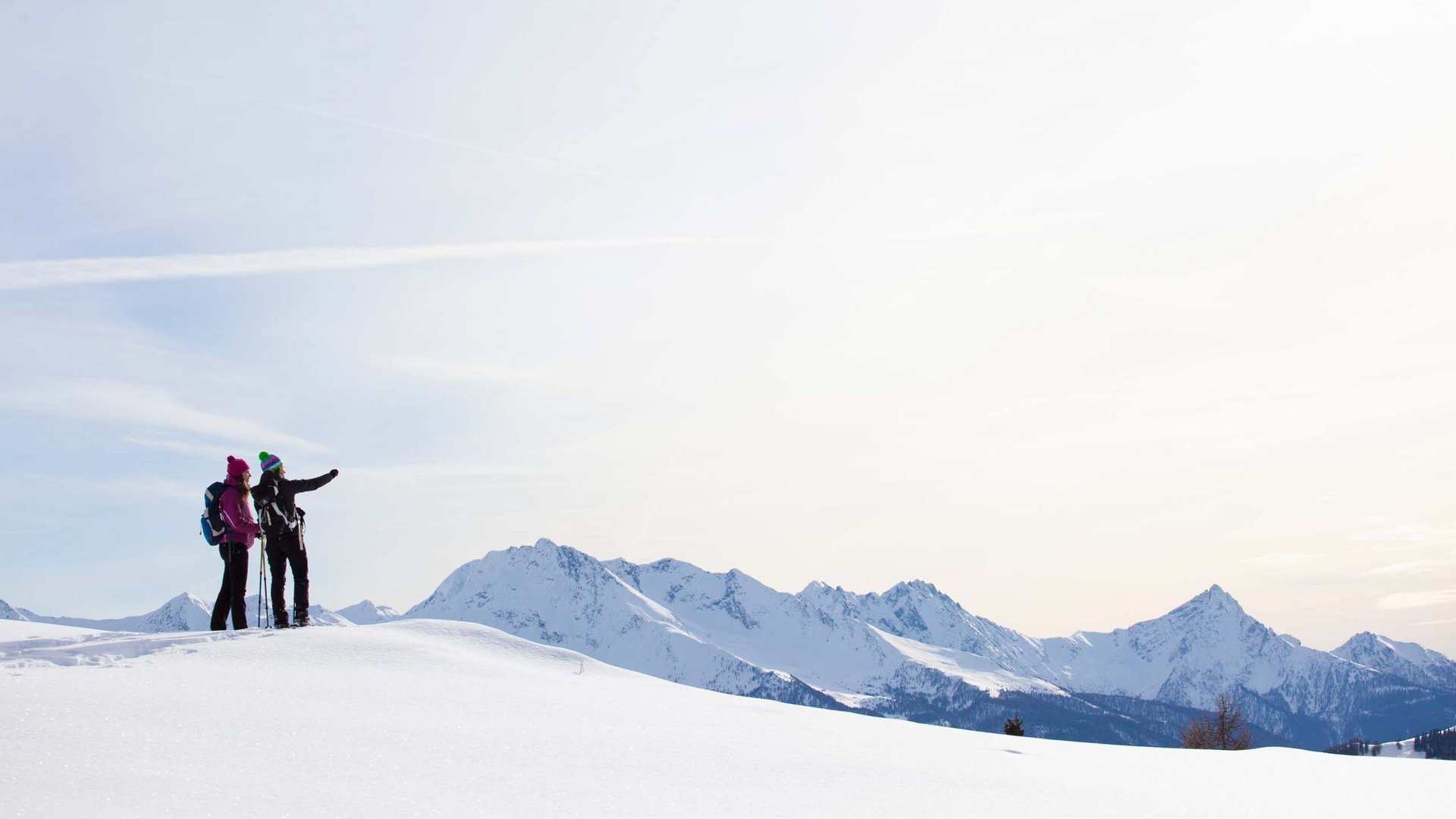 Winter hiking in Val Passiria/Passeiertal