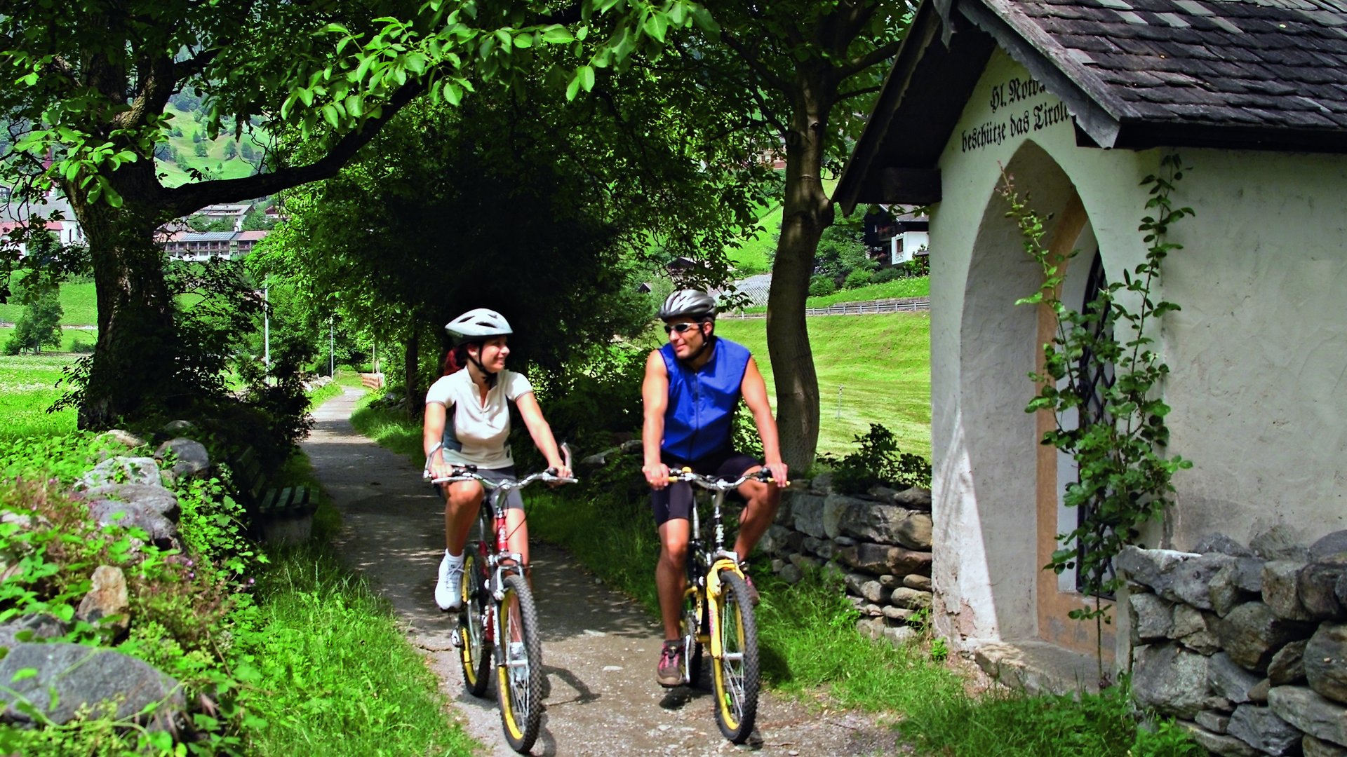 Con la mountain bike in Alto Adige